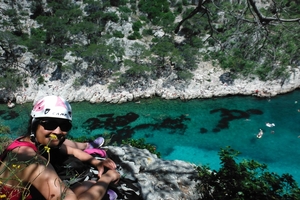 vue sur une calanque